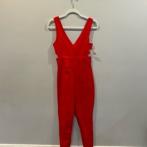 Rolla Coster Red Jumpsuit